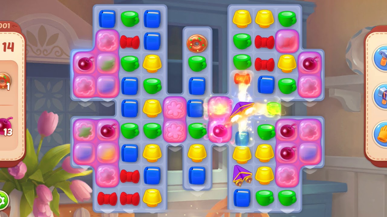 [Gameplay] Homescapes - Level 1001 (No Boosters)