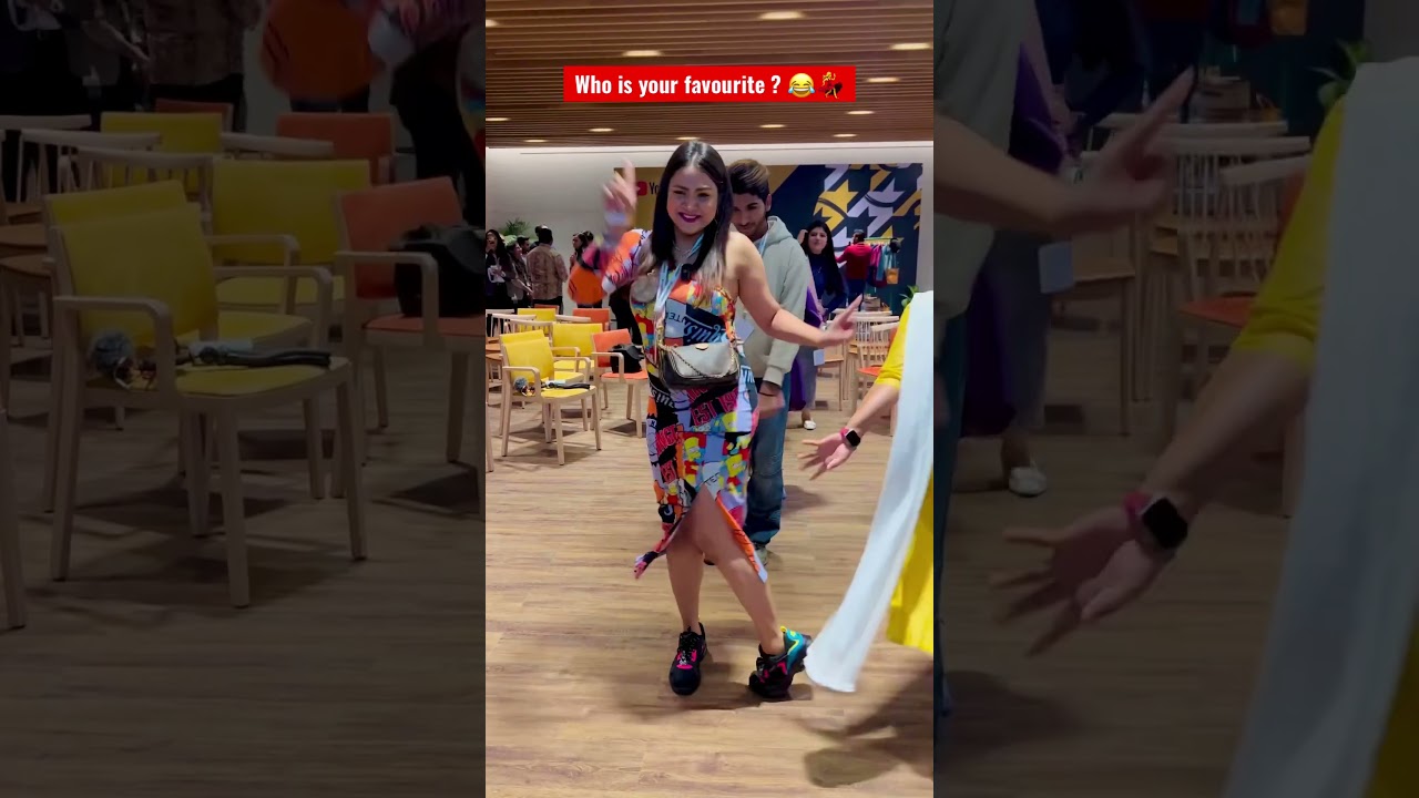 Count the Youtubers 💃😁 or Who&rsquo;s dance step is best ?  #dushyantkukreja #shorts #createtogether