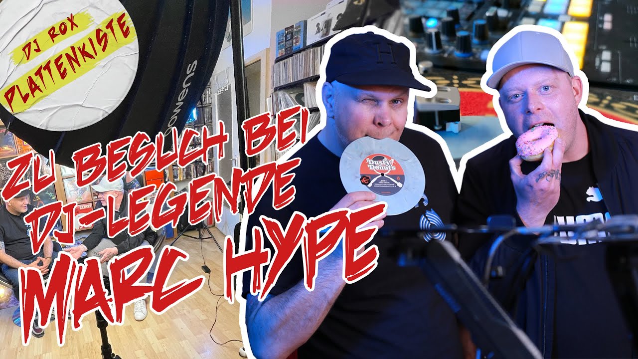 Zu Besuch bei Dj Legende Marc Hype | Dusty Donuts | '45 Vinyl | Dj Culture | Star Wars