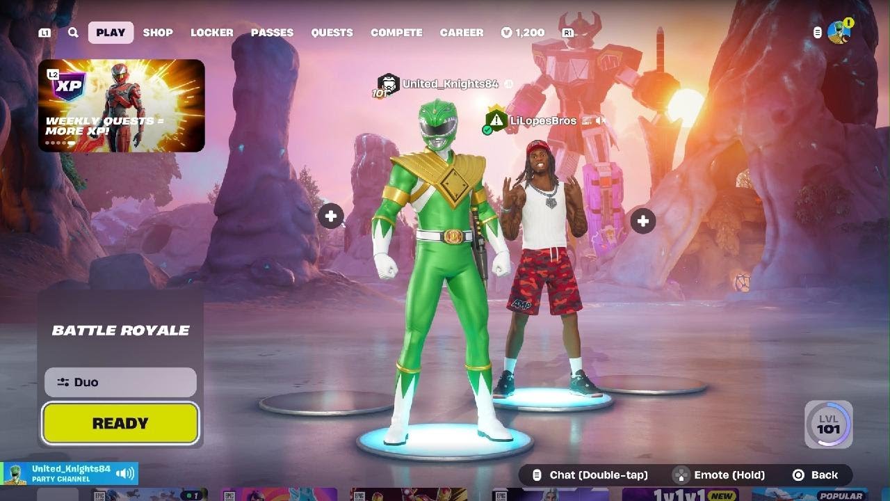 Fortnite Battle Royale 🔥 I Used my Brother's Fortnite Account ❕