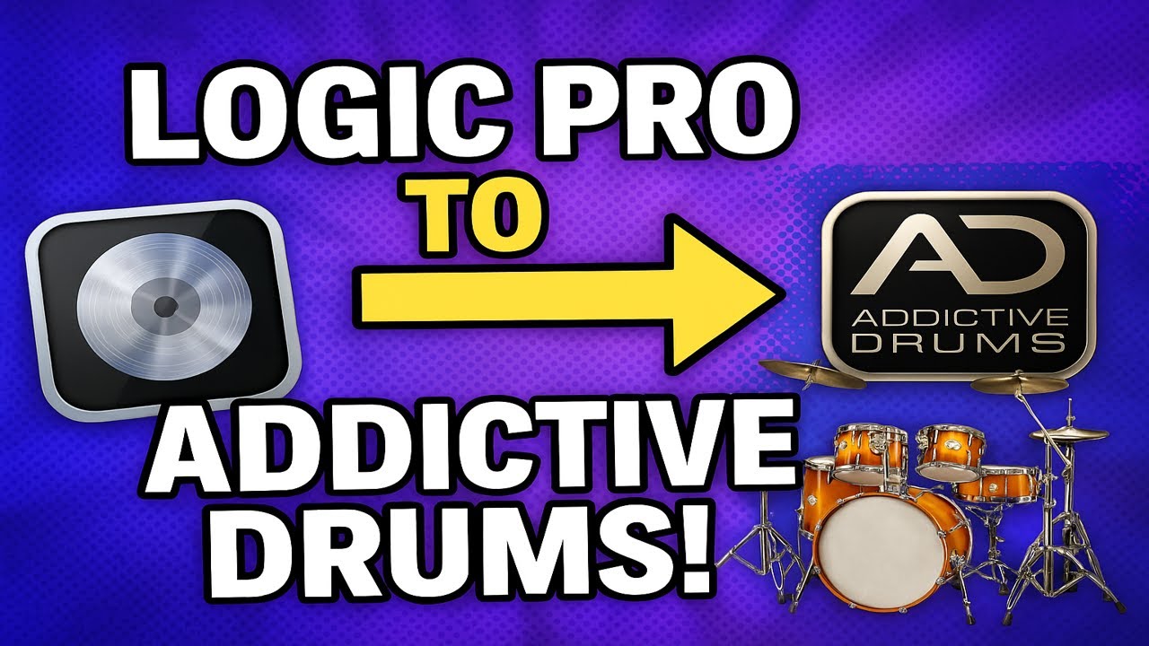 🎧 Интеграция Logic Pro X Drummer с Addictive Drums — пошаговое руководство! 🥁