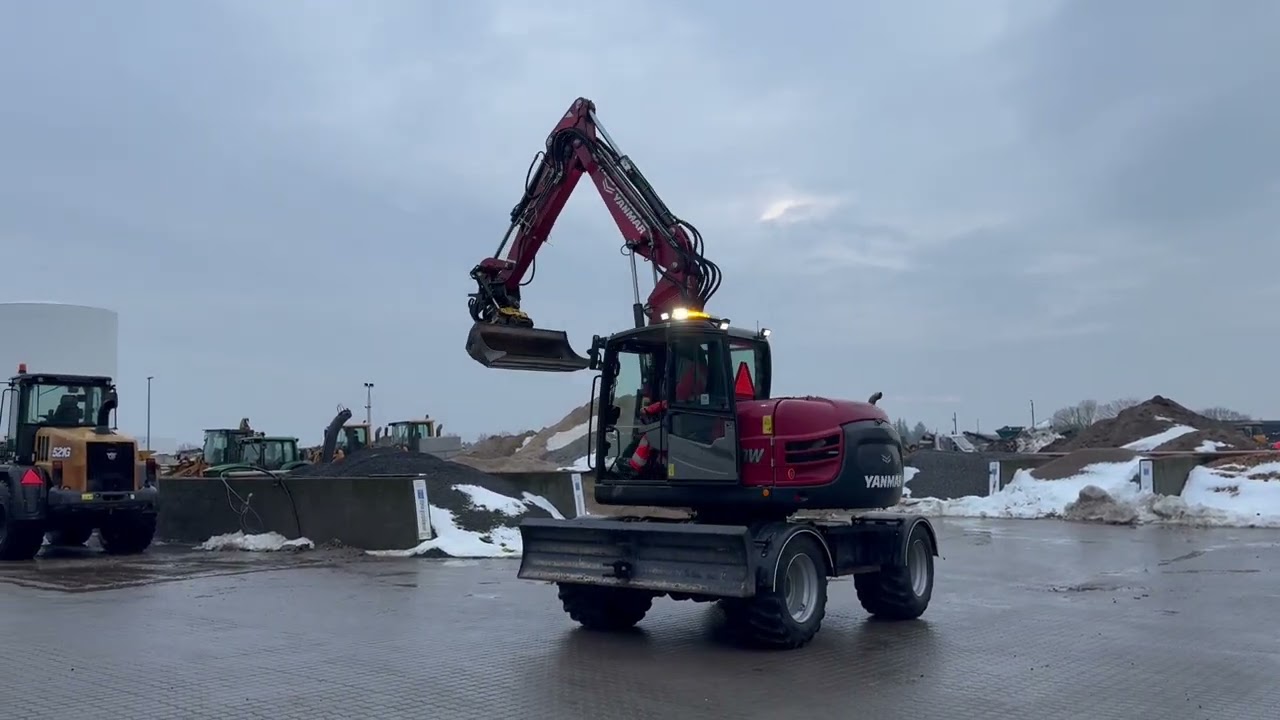 YANMAR B 110 W Hjulgraver
