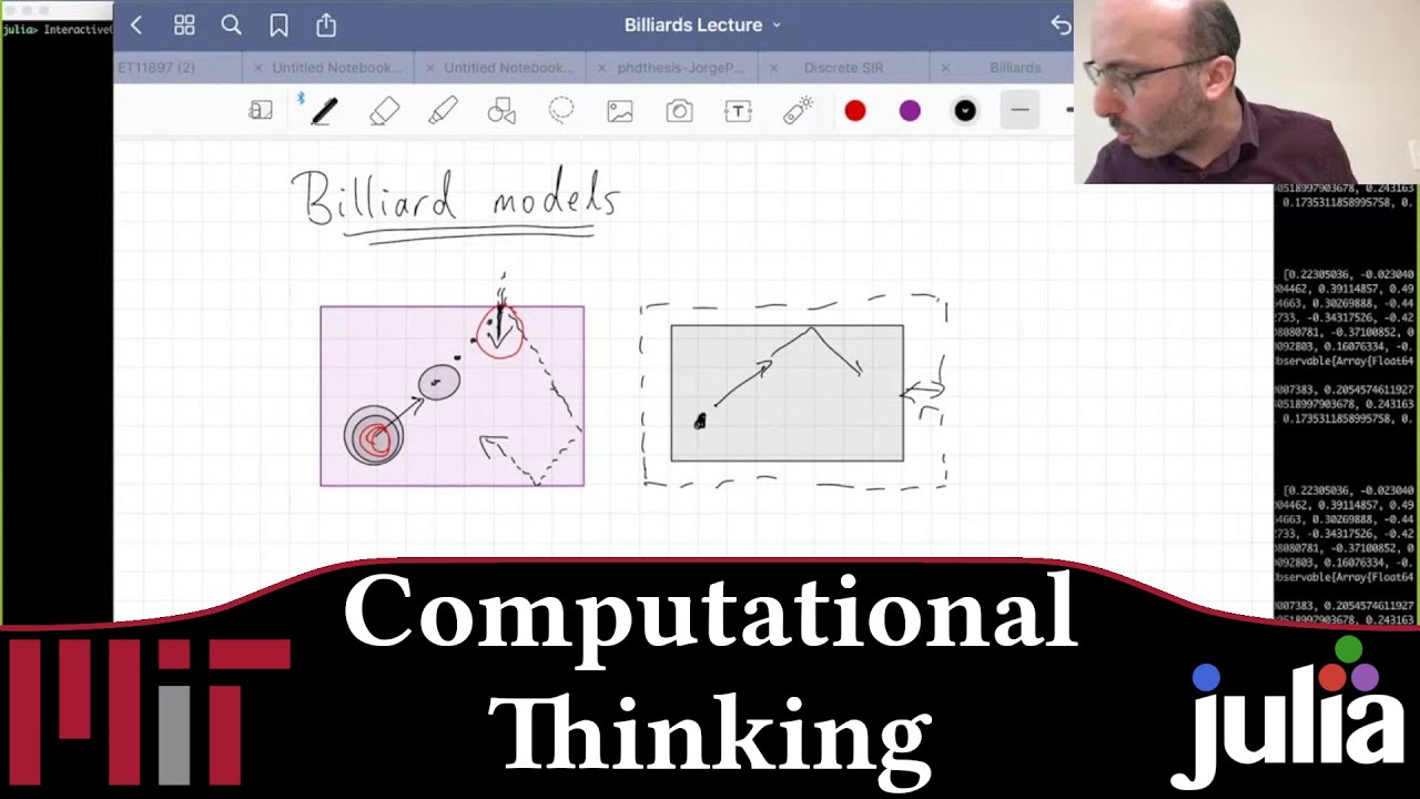 Billiard models and event-driven simulations | Week 8 | 18.S191 MIT Fall 2020 | David P. Sanders