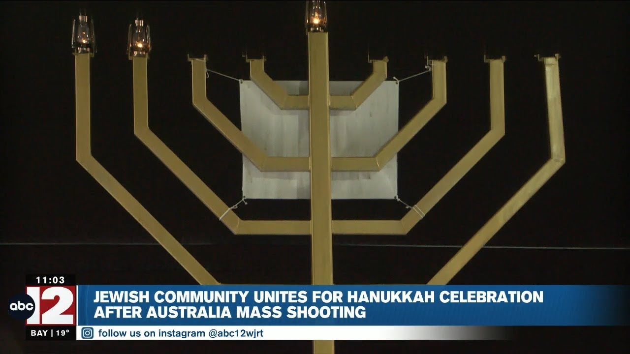 Hanukkah's light shines bright in Flint Township after Sydney's deadly attack