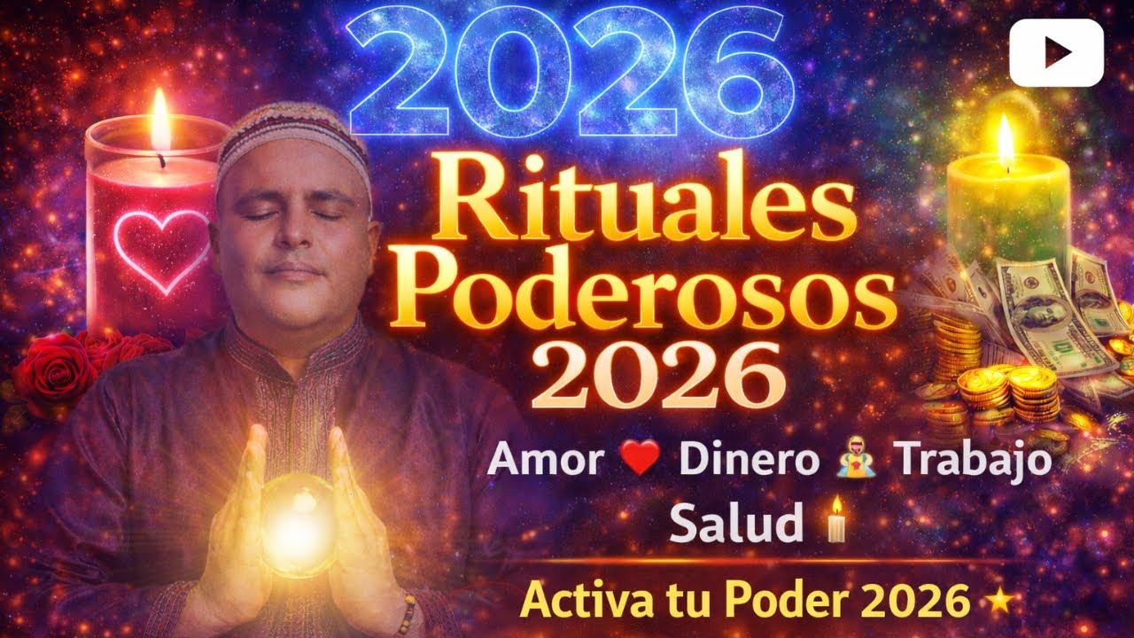  “Rituales Poderosos 2026: Amor, Dinero, Trabajo y Salud | Activa tu Energía y Abundancia” 