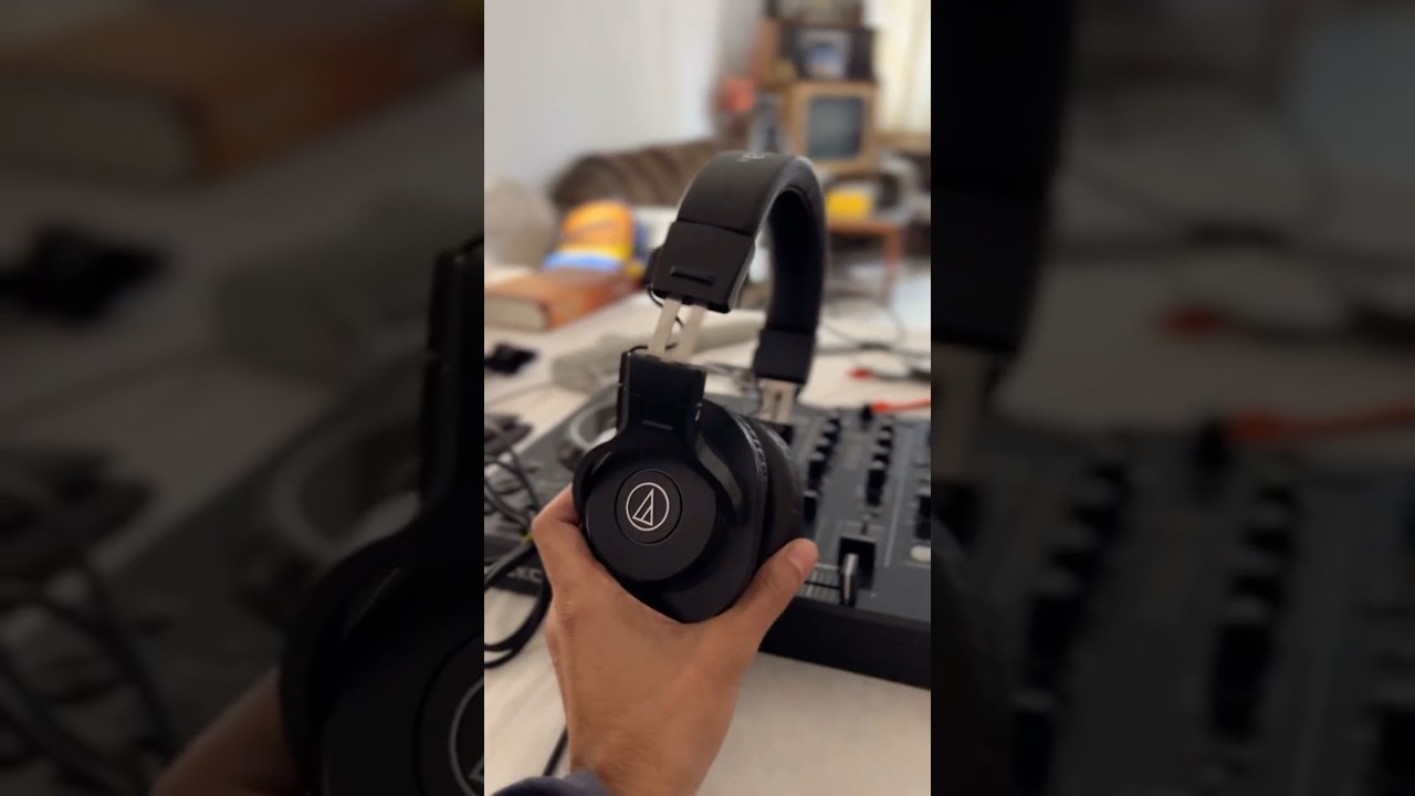 Audio Technica M30x studio monitor headphones | Top quality for DJ Mixing and music use #india