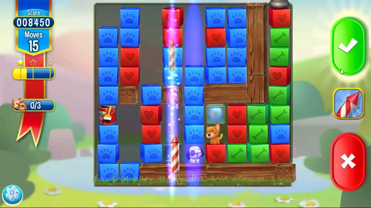 Pet Rescue Saga Level 6210 - NO BOOSTERS | SKILLGAMING ✔️