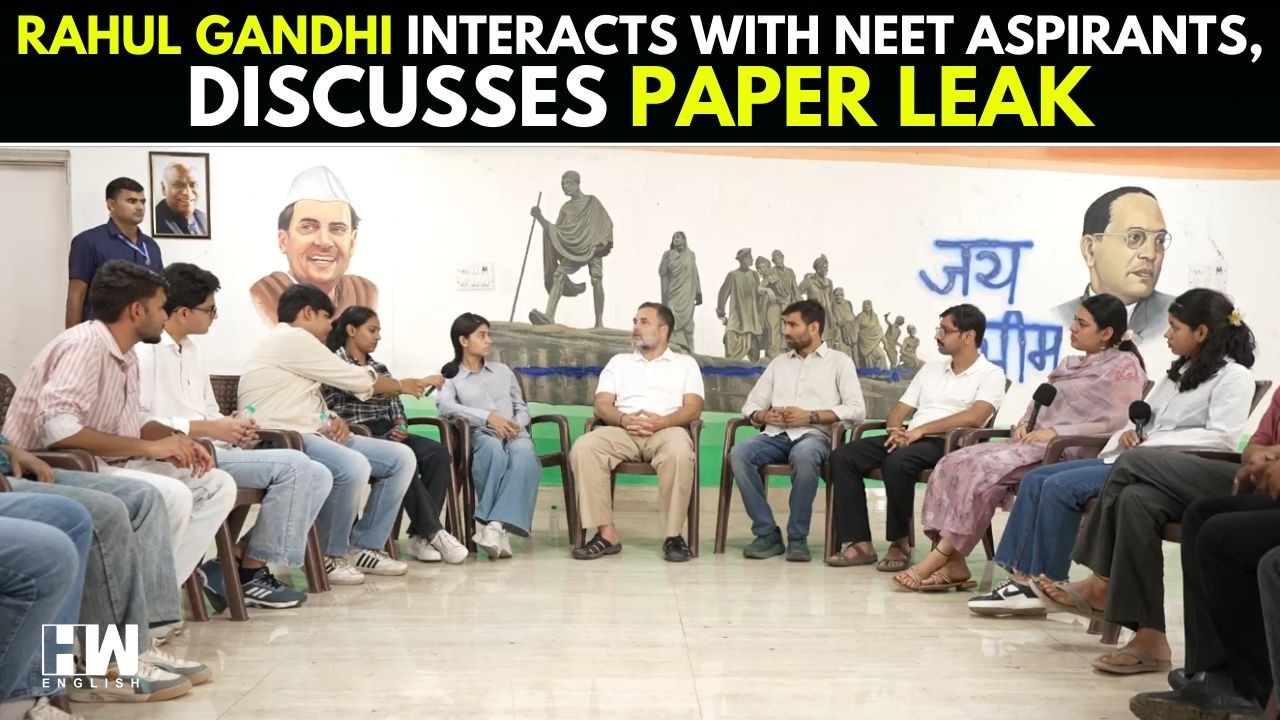 WATCH: Rahul Gandhi Interacts With NEET Aspirants, Discusses Paper Leak | Dharmendra Pradhan | BJP