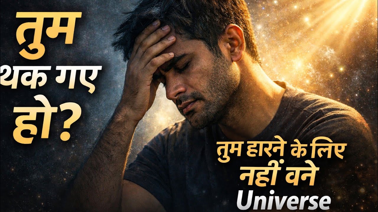 तुम थक गए हो… पर रुकना विकल्प नहीं है | Powerful Motivation