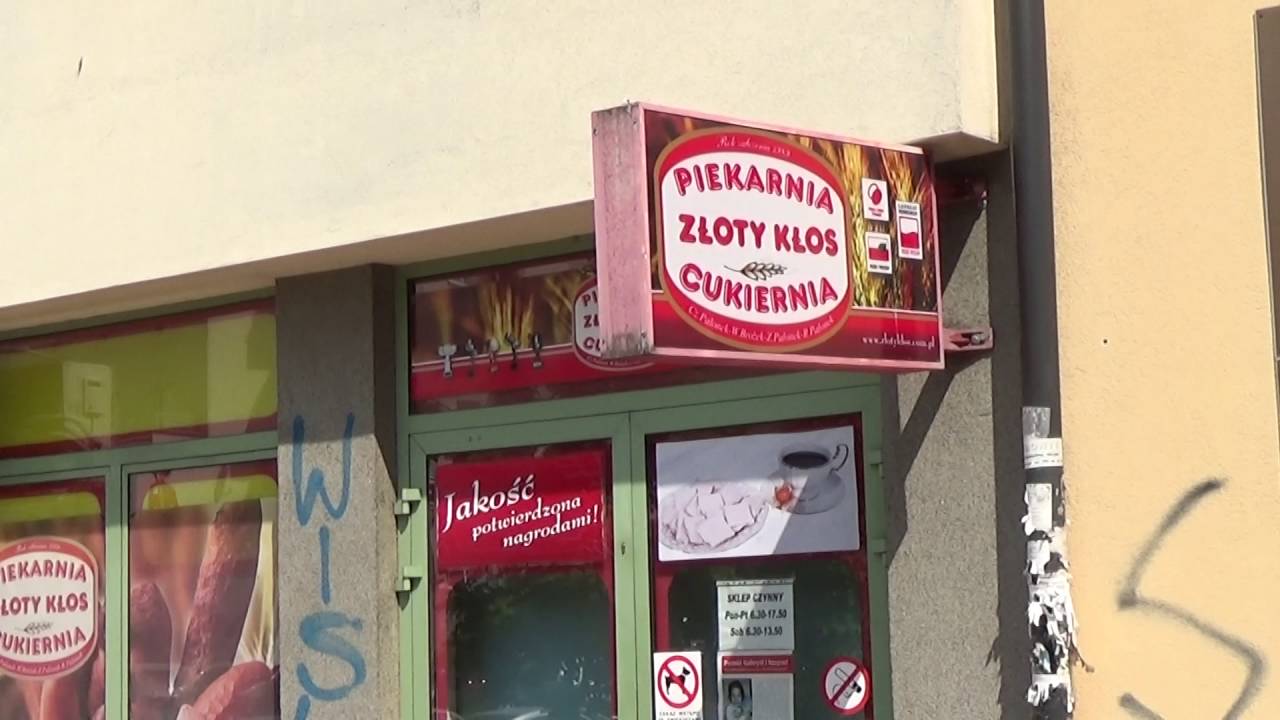Piekarnia Cukiernia Złoty Kłos ulica Wysłouch&oacute;w Kurdwan&oacute;w Krak&oacute;w