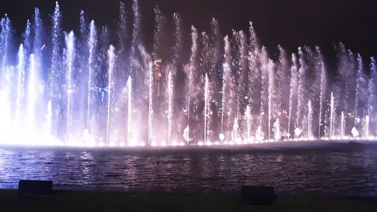 fountain show (alshaheed park kuwait city)