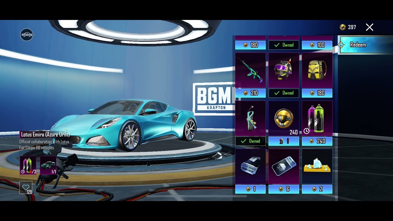 LOTUS CAR CRATE OPENING🔥8000 uc only | Worth hai guys | open krlo #bgmi #crateopening #lotuscar