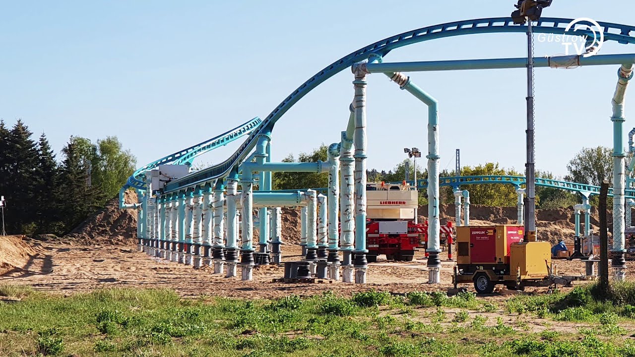Achterbahn in Güstrow