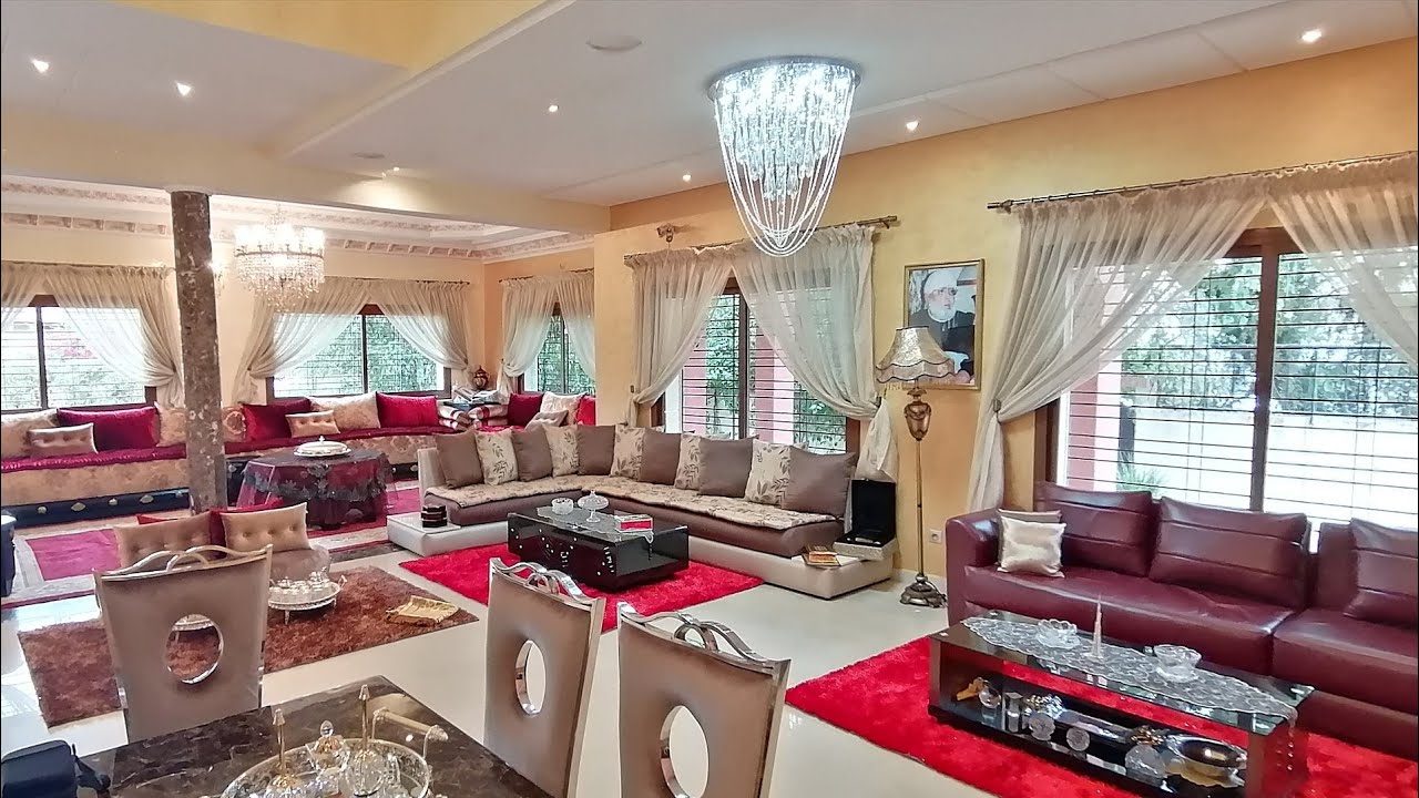 سلطانة الفلل الفخمة بروح تقليدية مغربية للبيع بفاس luxury villa fez morocco