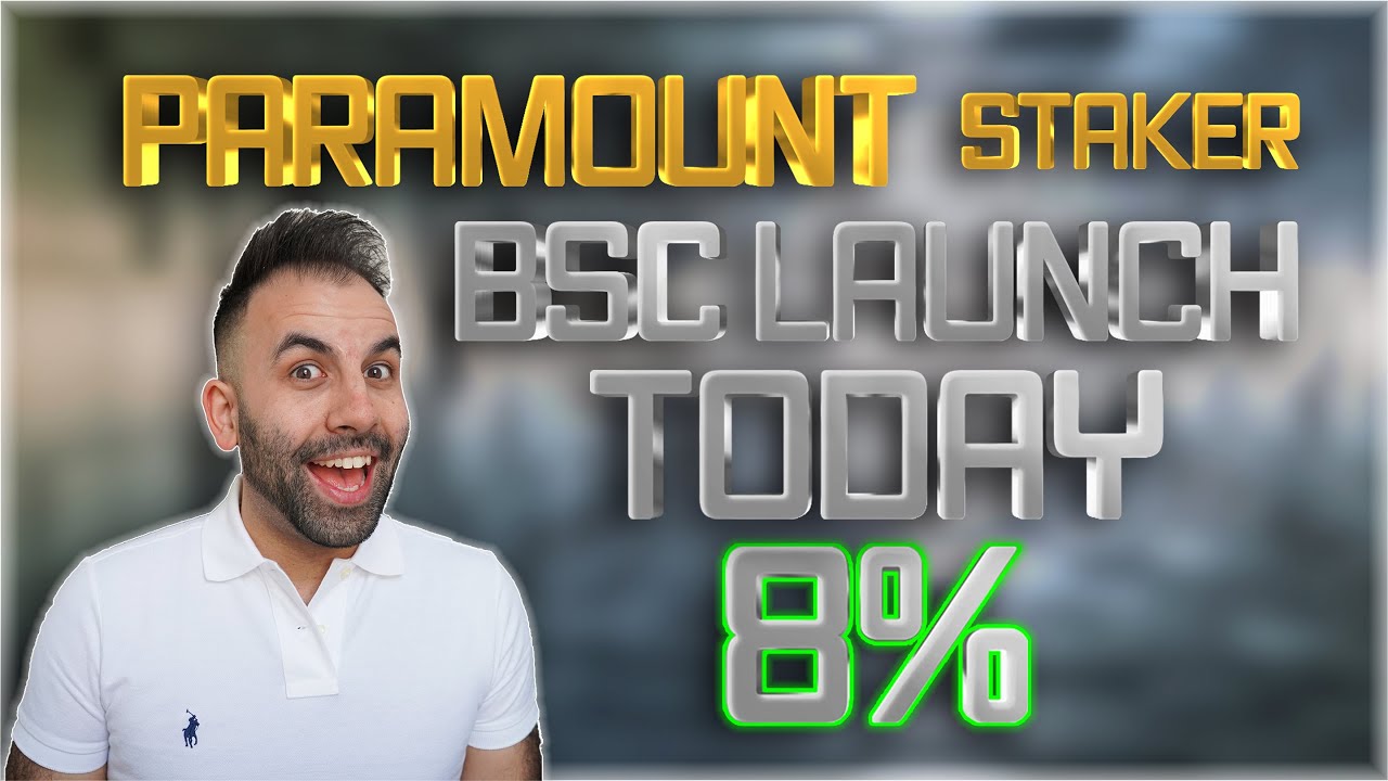 PARAMOUNT STAKER BSC LAUNCH IN 24 HOURS!!! 8% BNB + AVAX DAILY INSANE PASSIVE INCOME! CRO MATIC FTM?