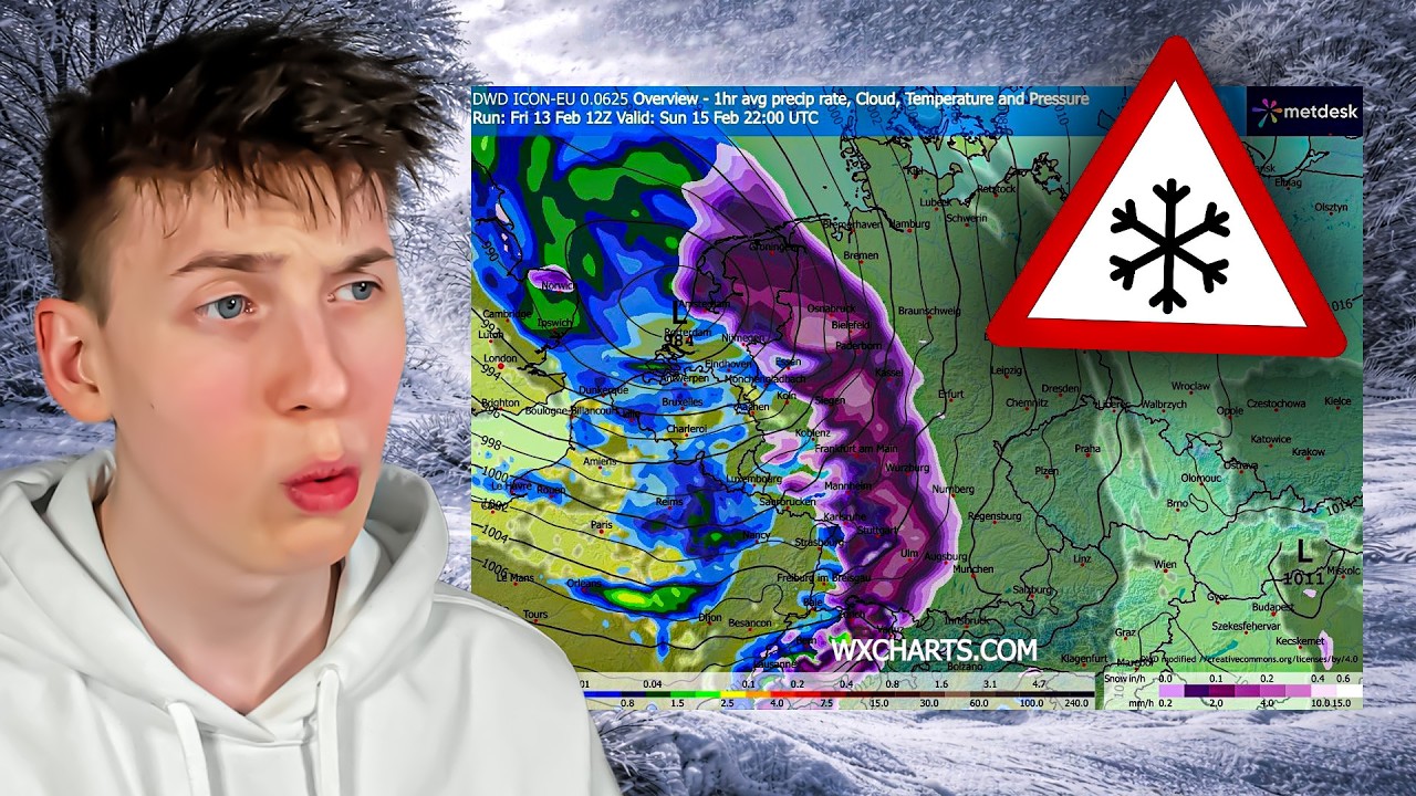 Diese Schneefront wird immer interessanter...