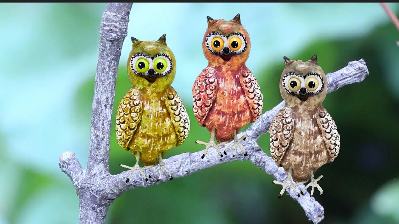 Corujinha Fofa - fácil de fazer