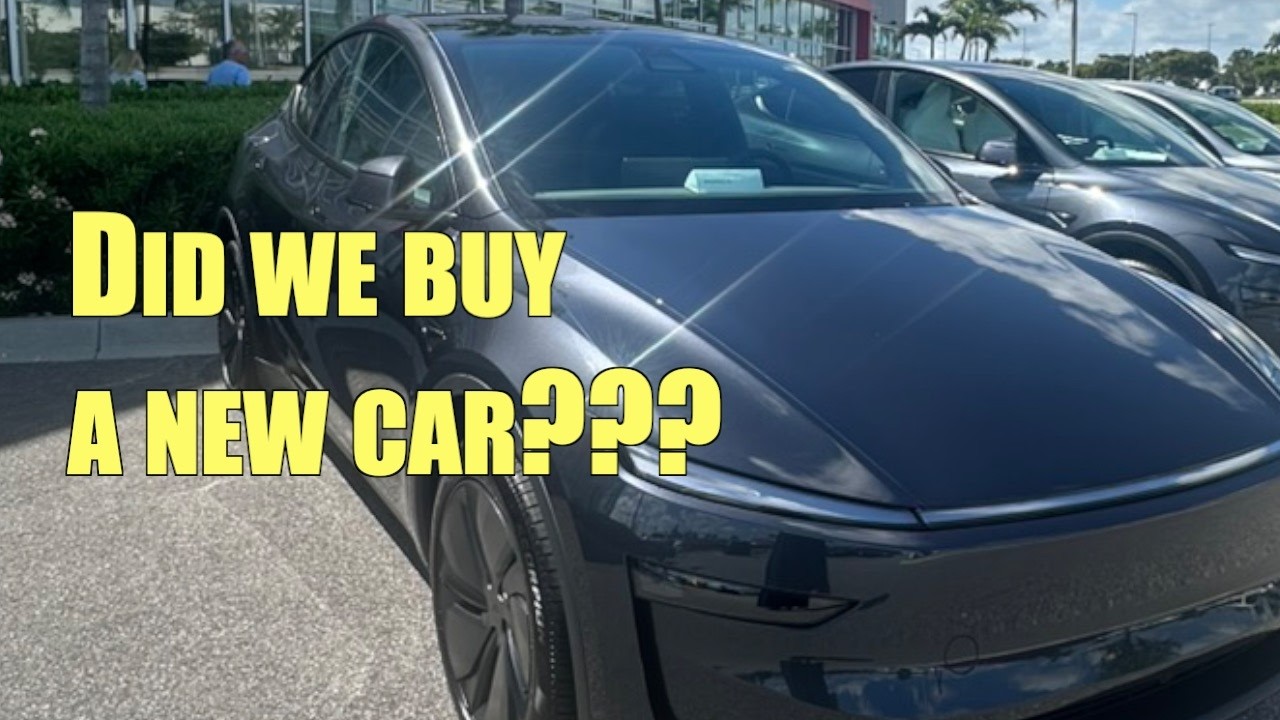 We bought a 2026 Tesla Model Y!