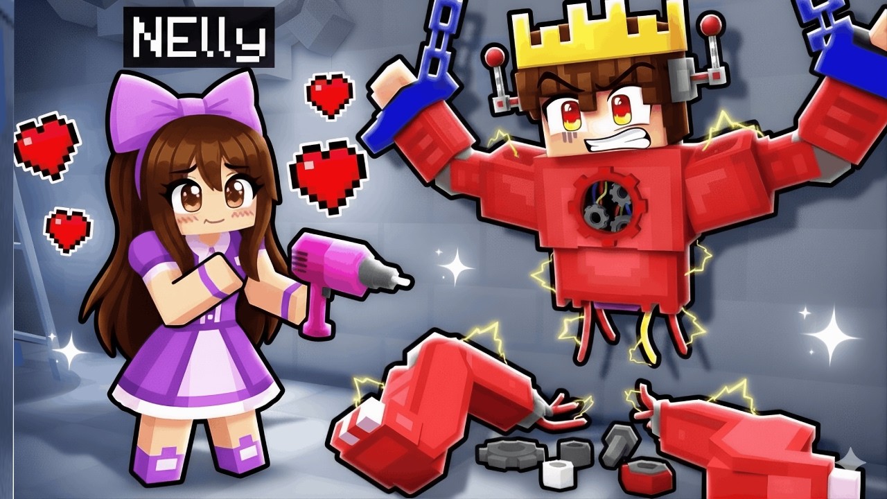 Semlaki TRANSFORMER und CRAZY FAN GIRL Liebesgeschichte in Minecraft!