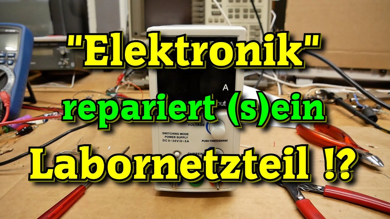 Labornetzteil reparieren. PeakTech 6225 A