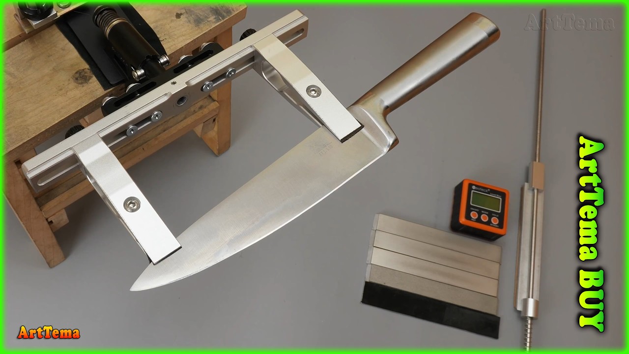 Beginner Knife Sharpening ► Razor Edge Using Budget Diamond Stones - Sytools