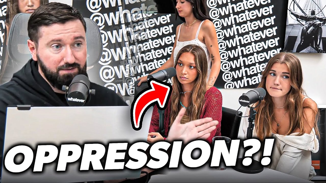 She Tried To REBUT Brian's Point On Male OPPRESSION But FAILED!