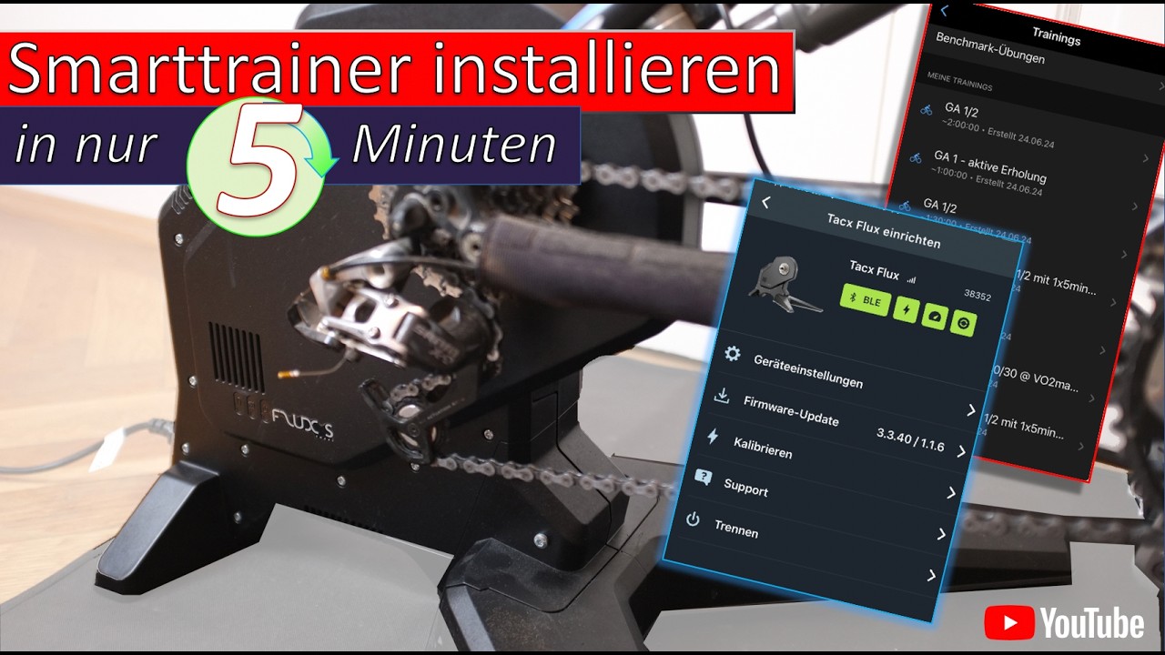 Smarttrainer installieren in nur 5 Minuten