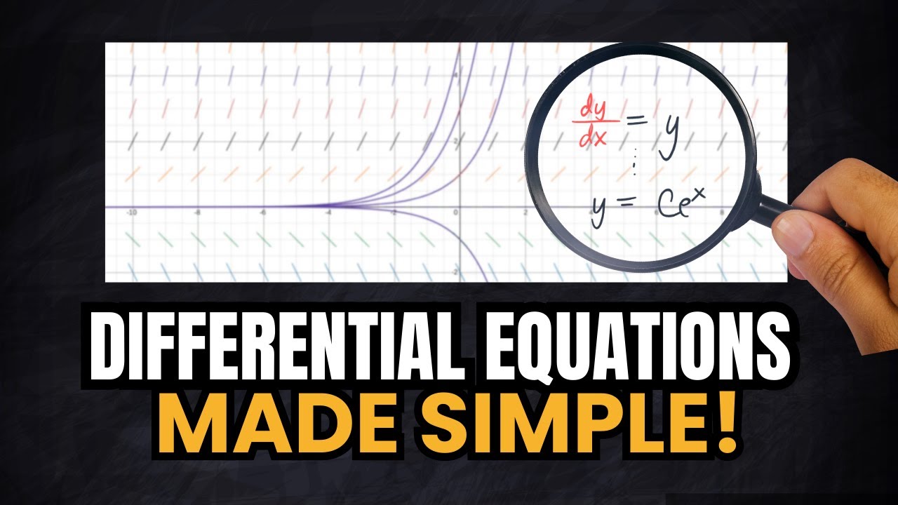 Differential Equations: What Are They and How Do We Solve Them? (Theory + Worked Example)
