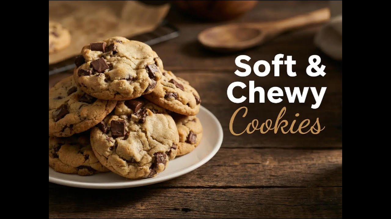 Soft & Chewy Chocolate Chip Cookies