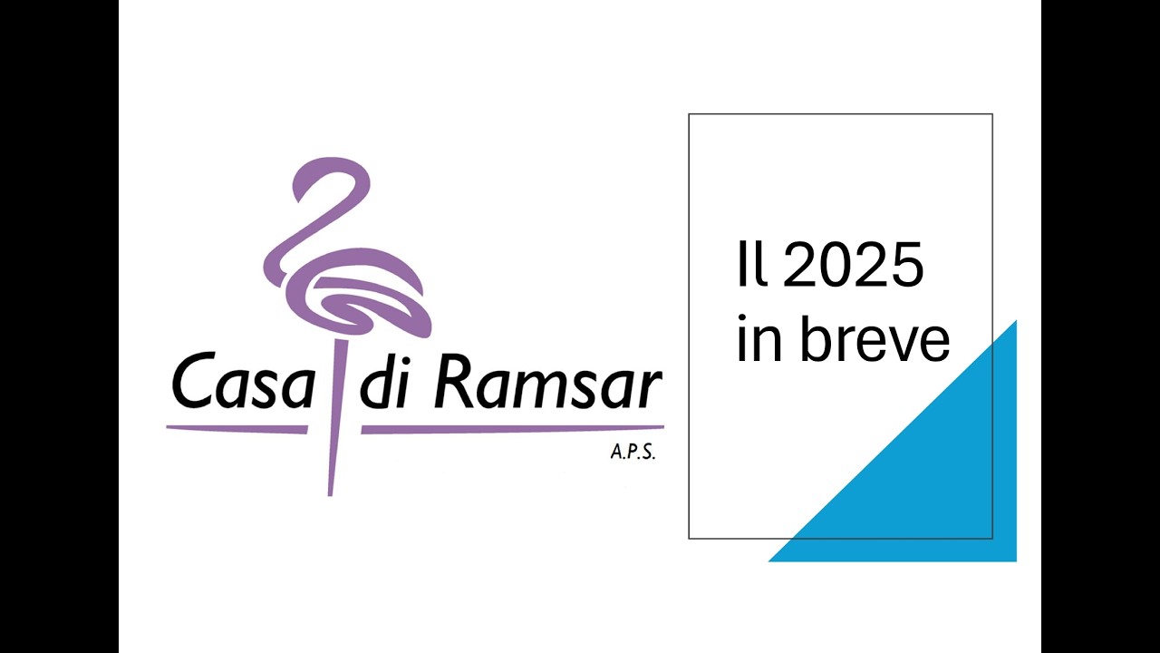 Il 2025 della Casa di Ramsar aps