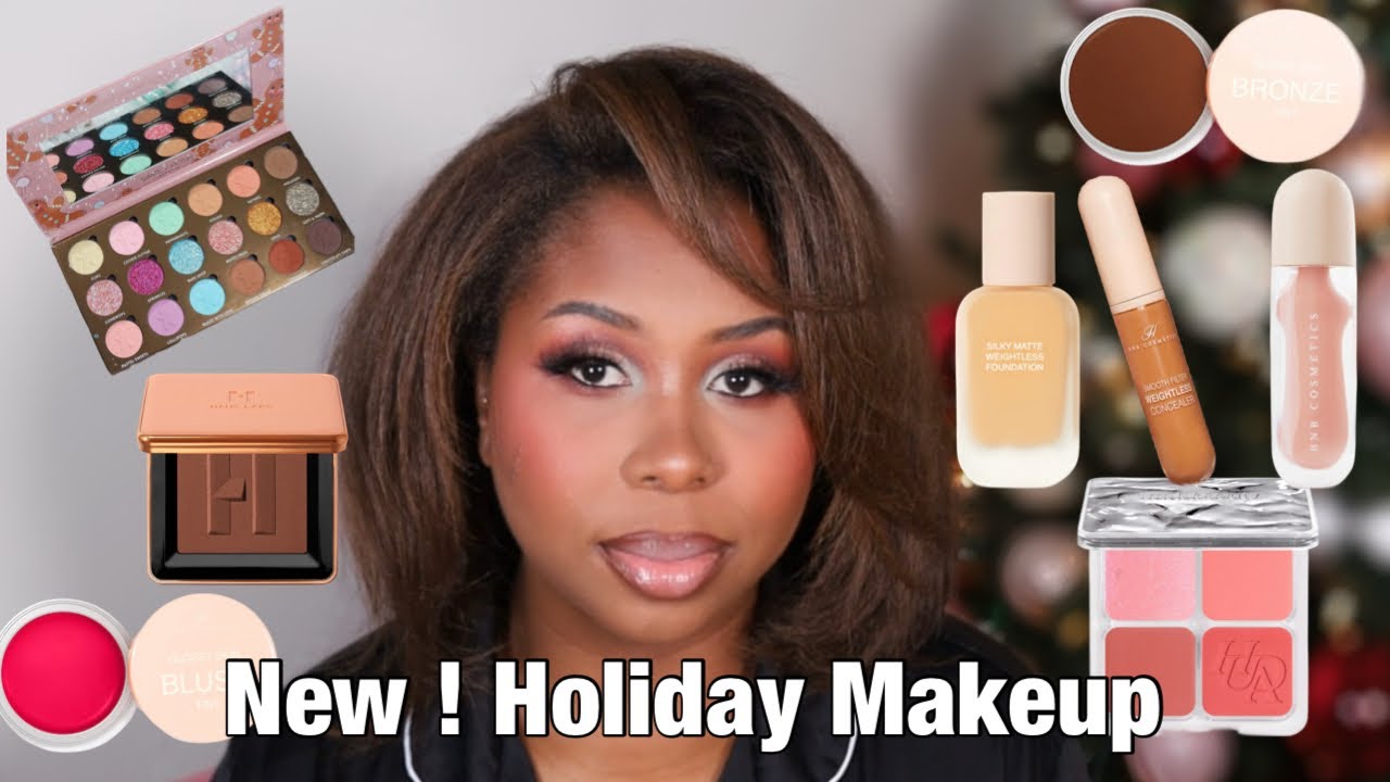 TESTING NEW HOLIDAY MAKEUP! | SIMPLYPOSH COSMETICS, HAUS LABS, HNB COSMETICS AND MORE!