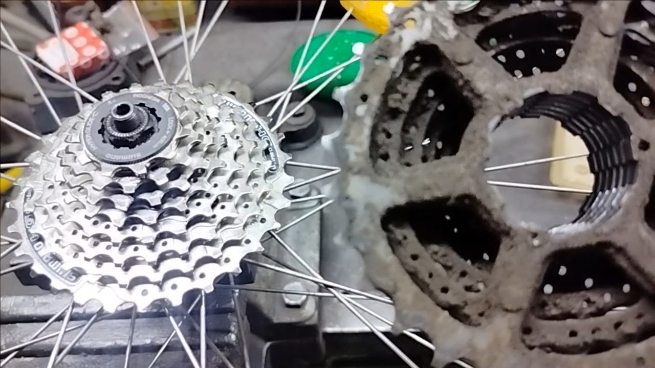 Naprawa roweru TREK Kaseta, łańcuch, przerzutka linki i klamko-manetka