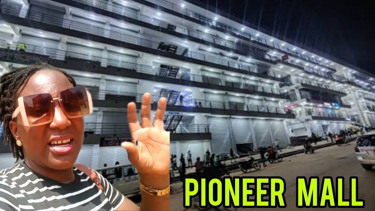 The new face of PIONEER MALL in kampala uganda 🇺🇬 down town. Luxurious mall