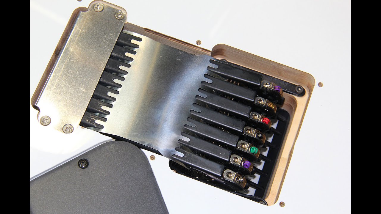 Mounting EverTune on an Ibanez RG 7 string