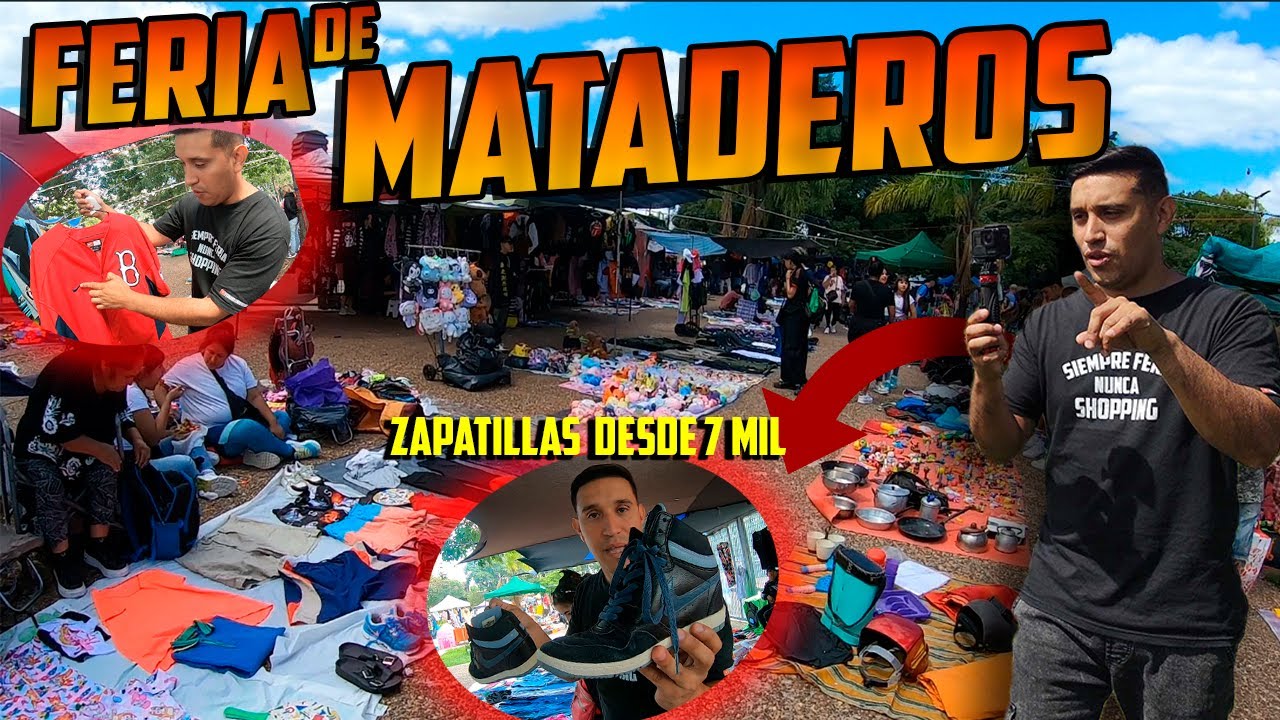 Feria de MATADEROS una de las más BARATAS y GRANDES para COMPRAR