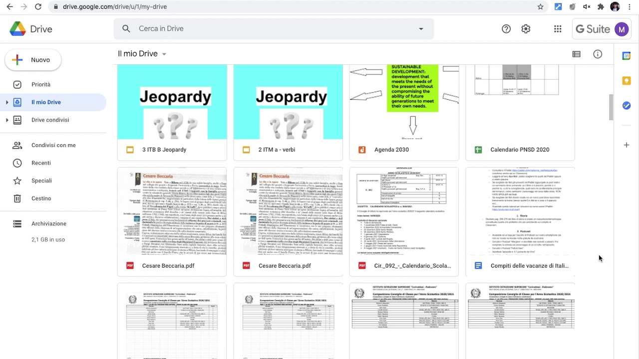 Corso base di G Suite: Google Drive