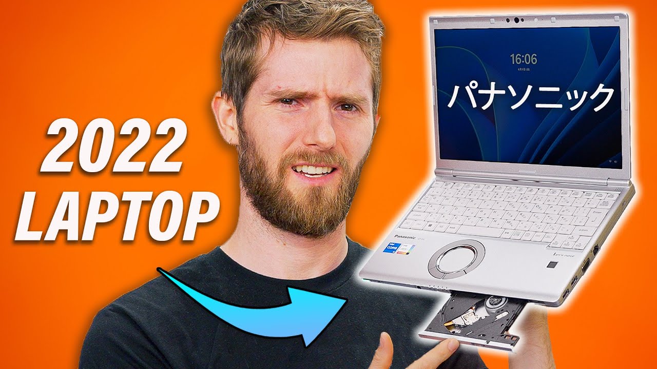 This WEIRD Japanese Laptop LOOKS 20 Years Old… - Panasonic SF-SV2