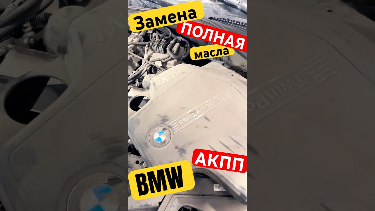 Аппаратная (полная) замена 🛢️ масла АКПП БМВ #bmw #oil #масло #масла #бмв