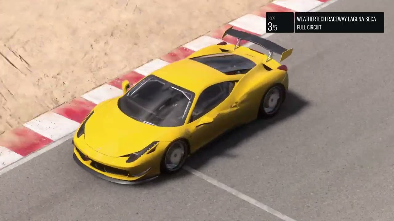 09 Ferrari 458 at Laguna Seca