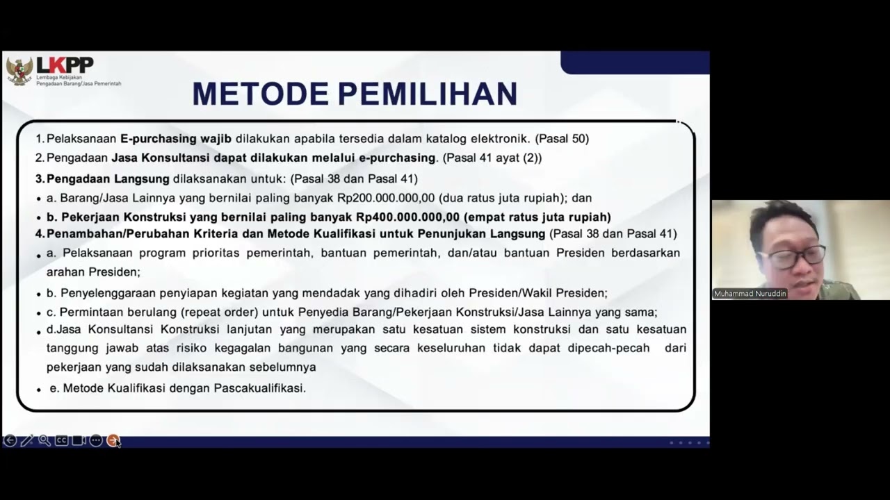 Pembayaran dan Perpajakan E Purchasing Versi 6 dari Anggaran APBN