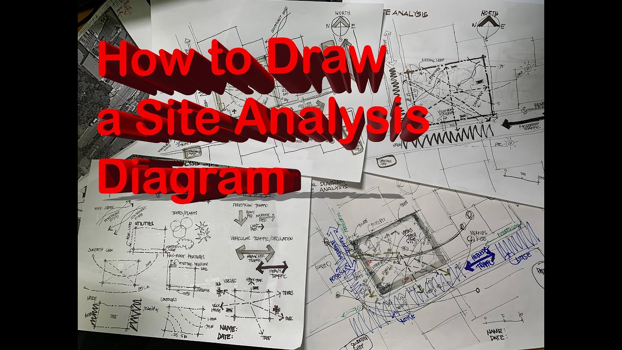 How to Draw a Site Analysis Diagram