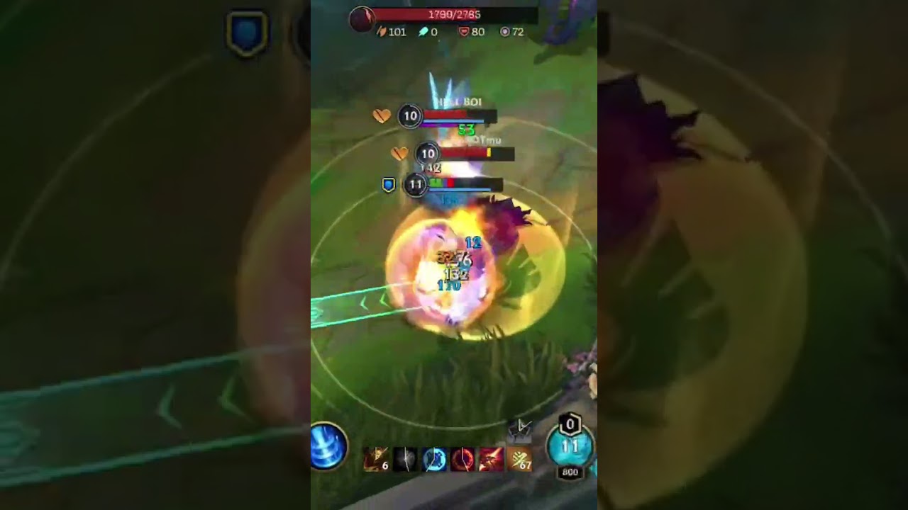 Nunu & Willump Gank Baron Lane - Wild Rift #wildrift