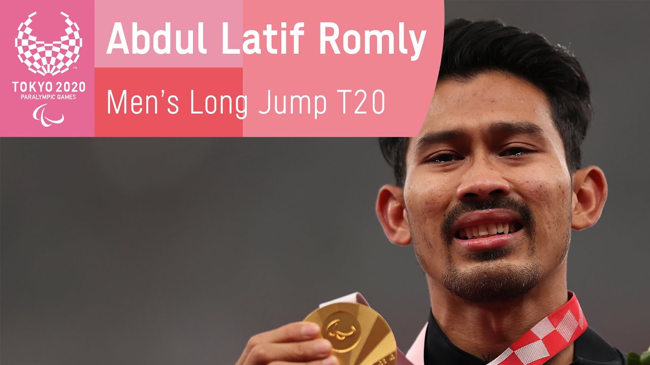 🇲🇾 Abdul Latif Romly is a Gold Medallist Again! | Men's Long Jump T20 | Tokyo 2020 Paralympic Games