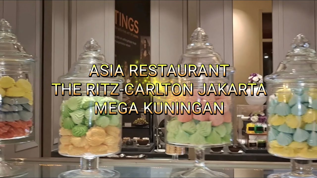 BEDAH TOTAL ASIA RESTAURANT THE RITZ-CARLTON JAKARTA MEGA KUNINGAN SATURDAY NIGHT BUFFET DINNER