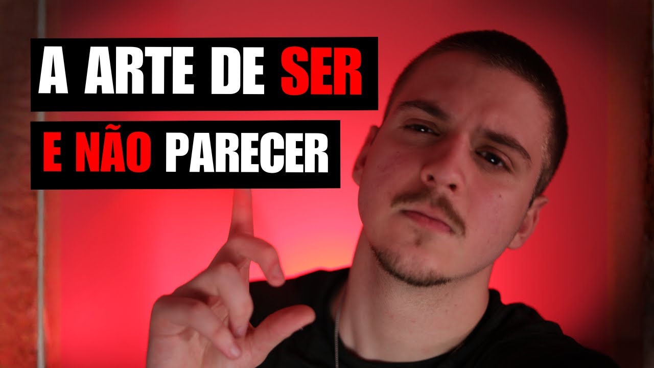 A ARTE DE SER E NÃO PARECER (COMPLETO)