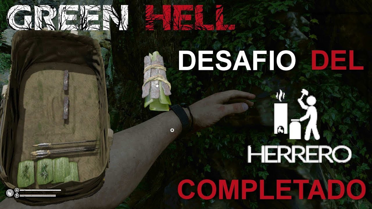 🕹️Green Hell - Desafio del Herrero Completado - Gameplay Español