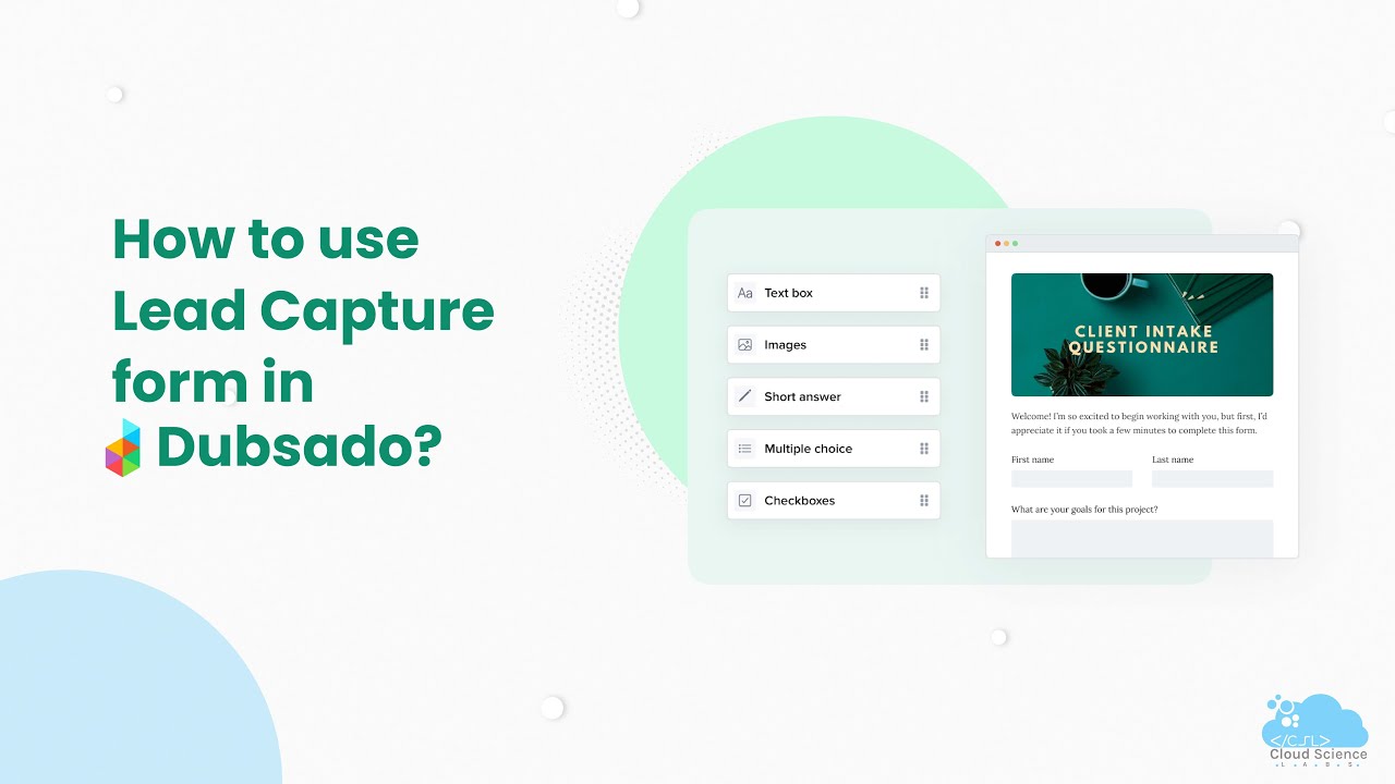 Dubsado Lead Capture Form Tutorial: Capture & Convert Leads Like a Pro!(Part-01)