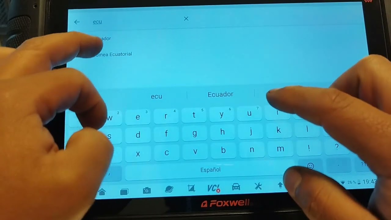 uso scanner foxwell parte 1