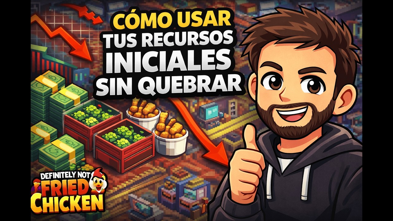 💸Cómo usar tus recursos iniciales sin quebrar 📈 🐔Definitely Not Fried Chicken