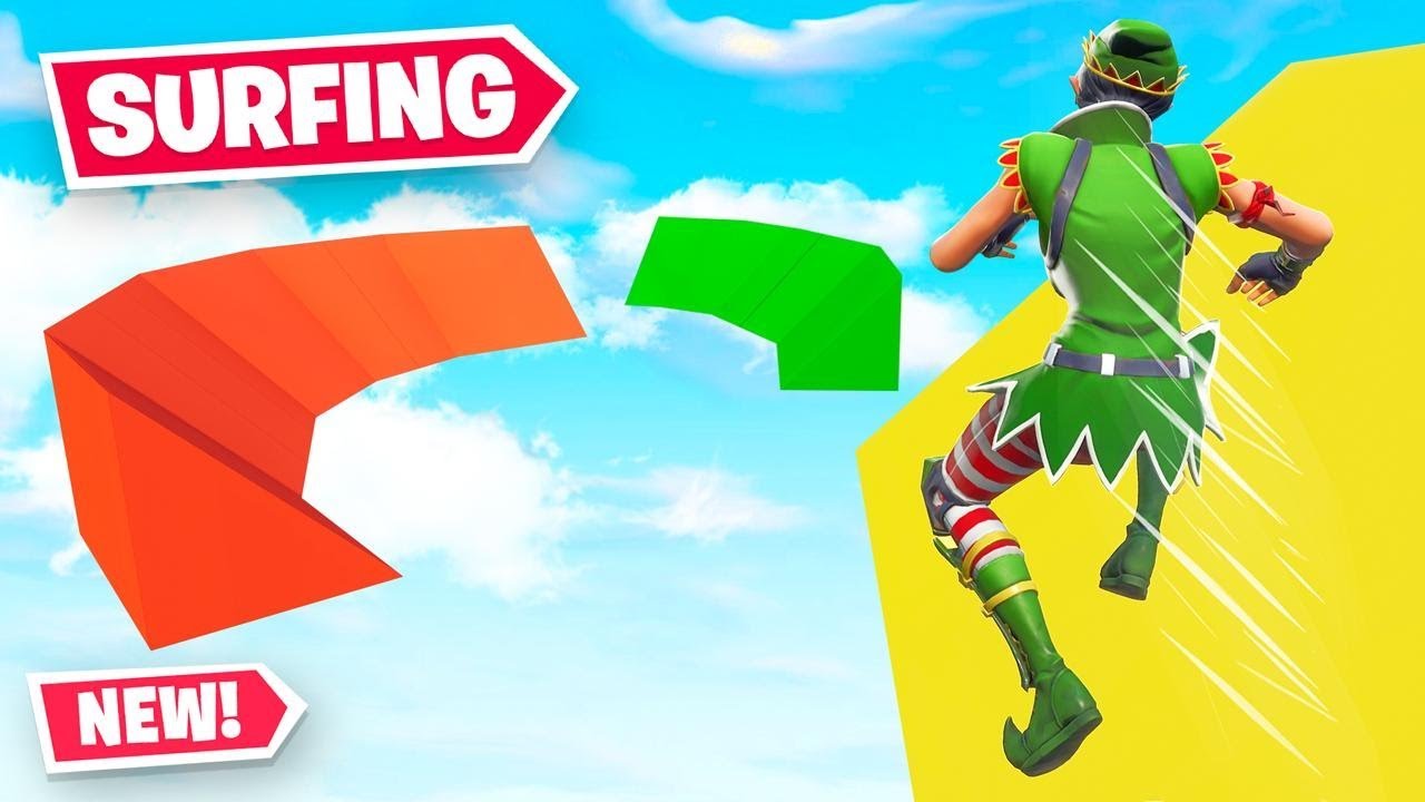 The *FIRST* SURF MAP In Fortnite!